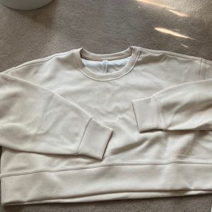 Lululemon Soft Ambitions Crop Crew sweatshirt